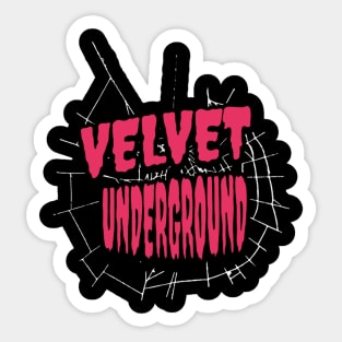 Velvet Underground Sticker